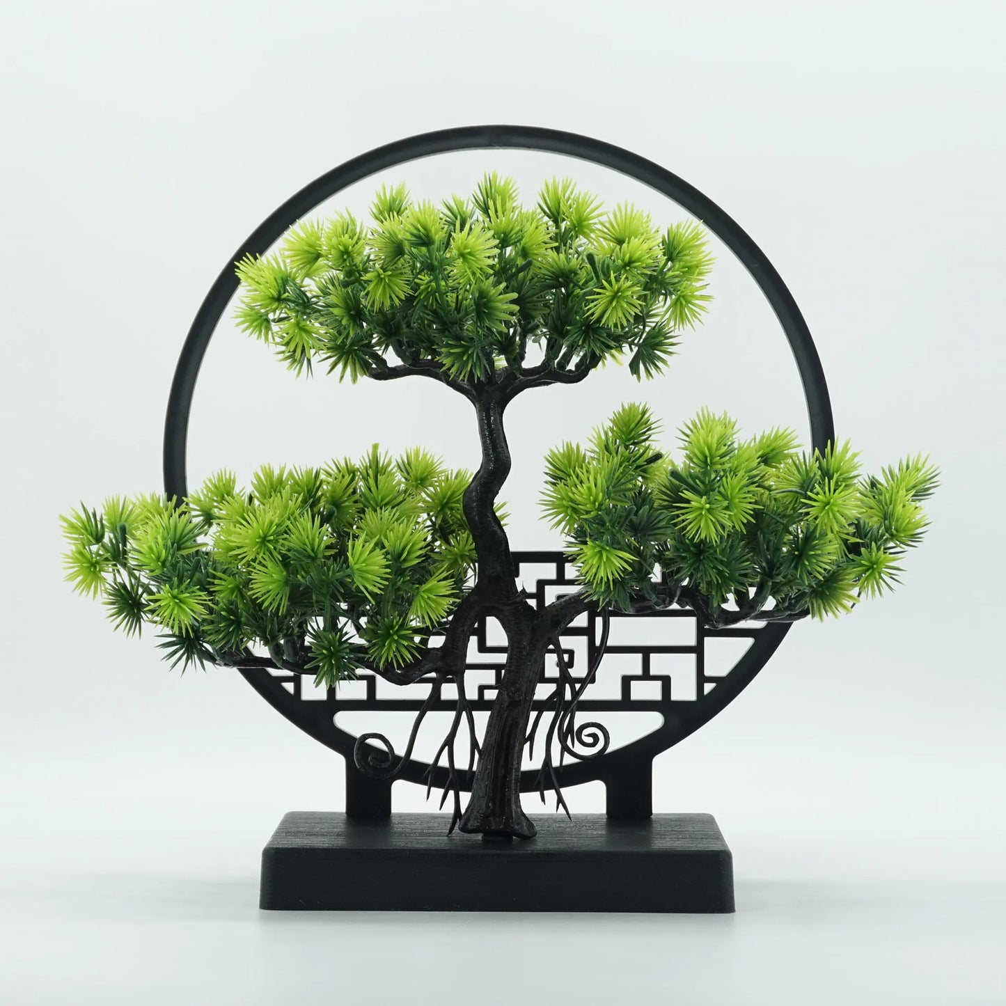 Chinese Zen Welcome Pine Artificial Plant